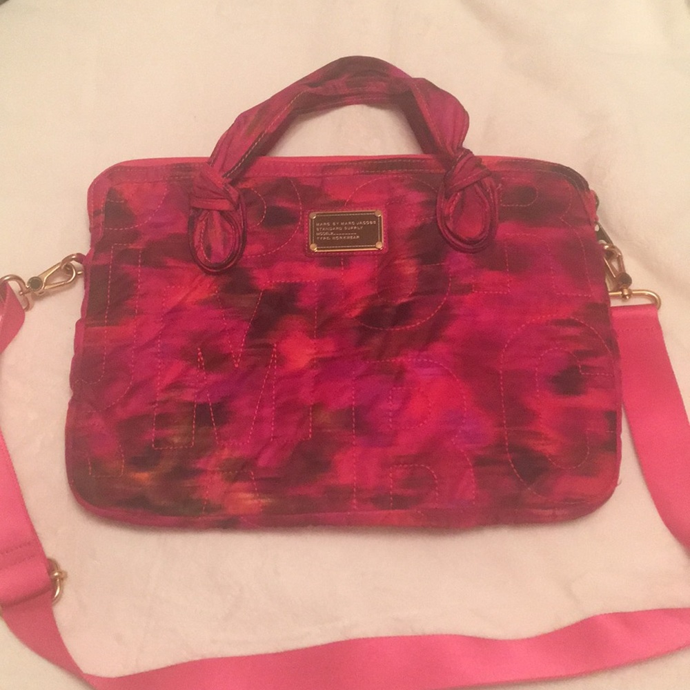 Marc Jacobs computer laptop carrying bag